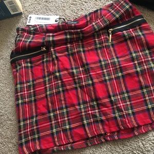 Plaid skirt